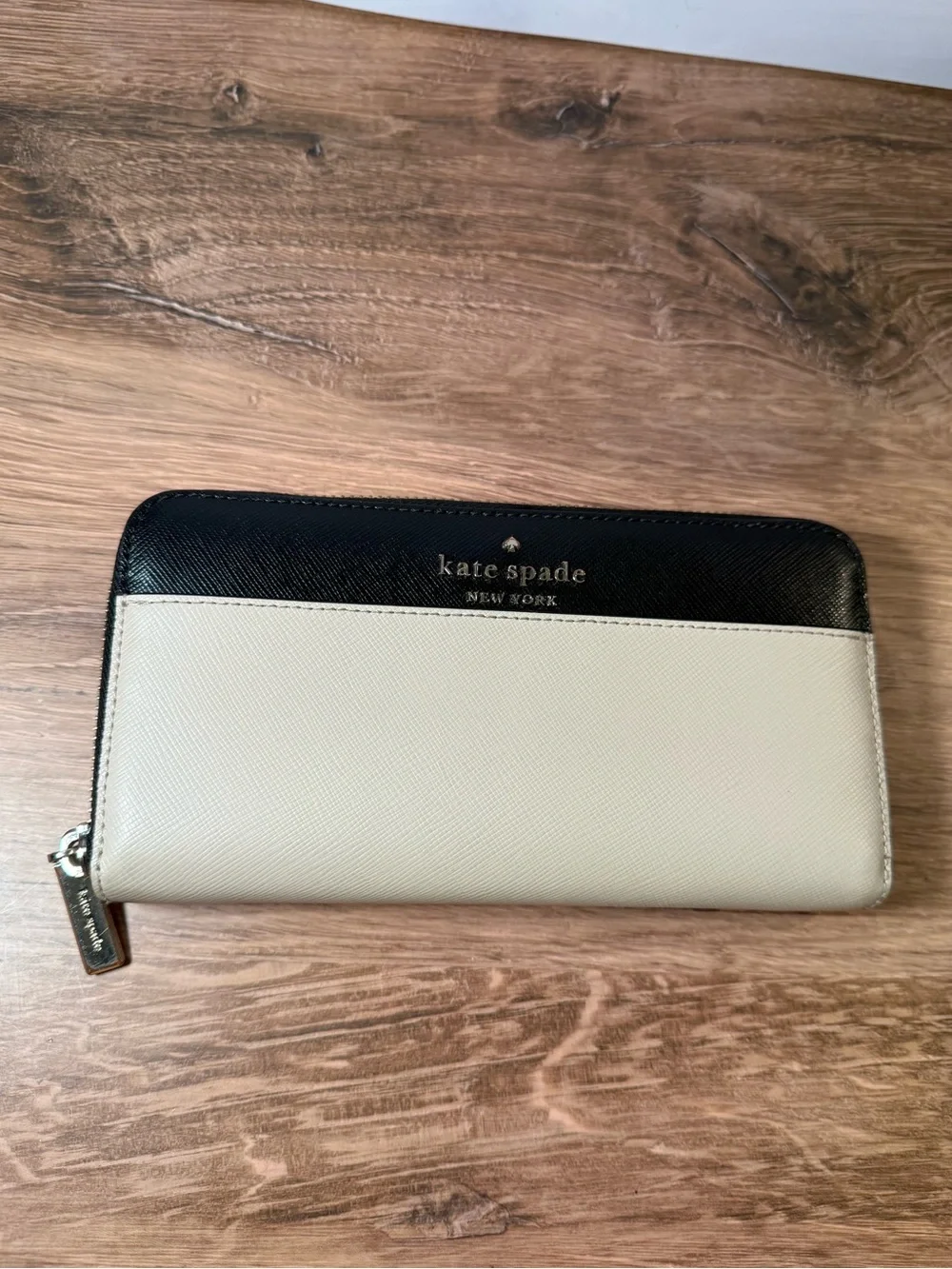 Kate Spade New York Staci Large Continental Zip Wallet Colorblock Saffiano